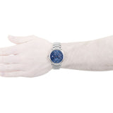 Shop Burberry The Classic Blue Dial Silver Steel Strap Watch for Men - BU10007 in USA