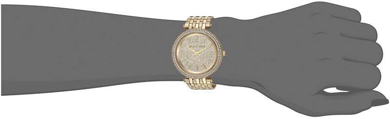 Michael Kors Darci Gold Dial Gold Steel Strap Watch for Women - MK3438 Buy Now By Michael Kors