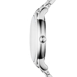 Emporio Armani Gianni T Bar Dark Blue Dial Silver Stainless Steel Watch For Women - AR11091 Buy Now By Emporio Armani