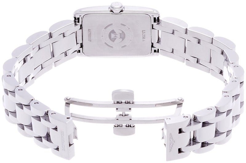 Shop Longines Dolcevita White Dial Silver Steel Strap Watch for Women - L5.258.4.71.6 in USA