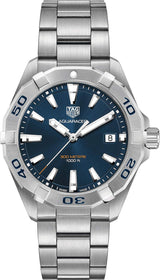 Tag Heuer Aquaracer Blue Dial Silver Steel Strap Watch for Men - WBD1112.BA0928 Buy Now By Tag Heuer