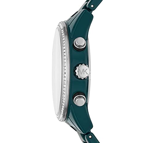 Michael Kors Bradshaw Chronograph Blue Dial Blue Steel Strap Watch For Men - MK6722 Buy Now By Michael Kors