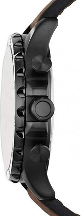 Fossil Nate Chronograph Brown Dial Brown Leather Strap Watch for Men - JR1487 Buy Now By Fossil