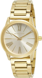 Michael Kors Hartman Quartz Gold Dial Gold Steel Strap Watch For Women - MK3490 Buy Now By Michael Kors