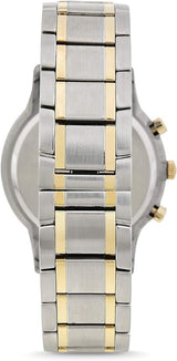 Emporio Armani Renato Chronograph Quartz Silver Dial Two Tone Steel Strap Watch For Men - AR11076 Buy Now By Emporio Armani