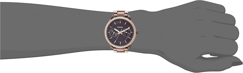 Fossil Tailor Analog Brown Dial Brown Steel Strap Watch for Women - ES4258 Buy Now By Fossil