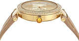 Michael Kors Parker Three-Hand Gold Dial Brown Leather Strap Watch For Women - MK4725 Buy Now By Michael Kors