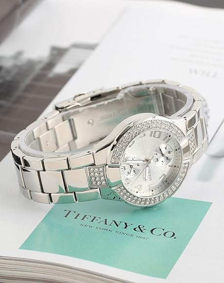 Guess Mini Prism Diamonds Silver Dial Silver Steel Strap Watch for Women - W12638L1 Buy Now By Guess