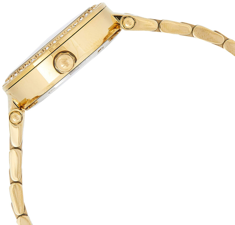 Michael Kors Parker White Dial Gold Steel Strap Watch for Women - MK6056 Buy Now By Michael Kors