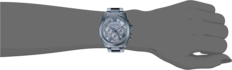 Michael Kors Brecken Chronograph Quartz Blue Dial Blue Steel Strap Watch For Men - MK6361 Buy Now By Michael Kors