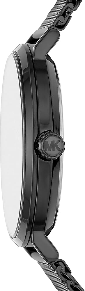 Michael Kors Auden Three-Hand Black Dial Black Mesh Strap Watch for Men - MK7152 Buy Now By Michael Kors