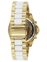 Michael Kors Bradshaw Chronograph White Dial Two Tone Steel Strap Watch For Women - MK5743 Buy Now By Michael Kors