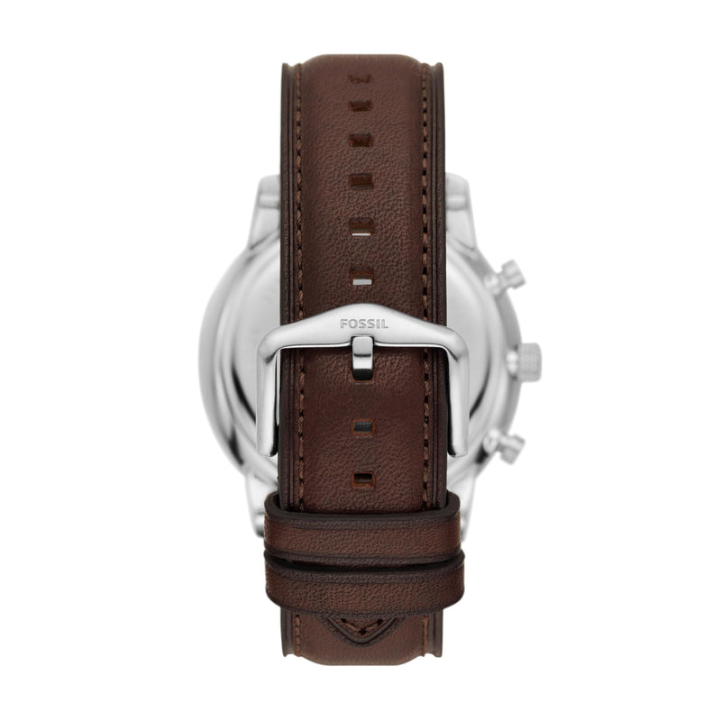Fossil Neutra Chronograph Black Dial Brown Leather Strap Watch for Men - FS6024 Buy Now By Fossil