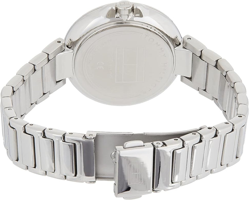 Shop Tommy Hilfiger Angela Blue Dial Silver Steel Strap Watch for Women - 1782126 in USA