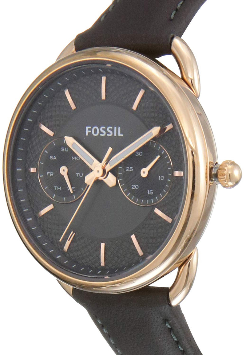 Fossil Tailor Grey Dial Grey Leather Strap Watch for Women - ES3913 Buy Now By Fossil