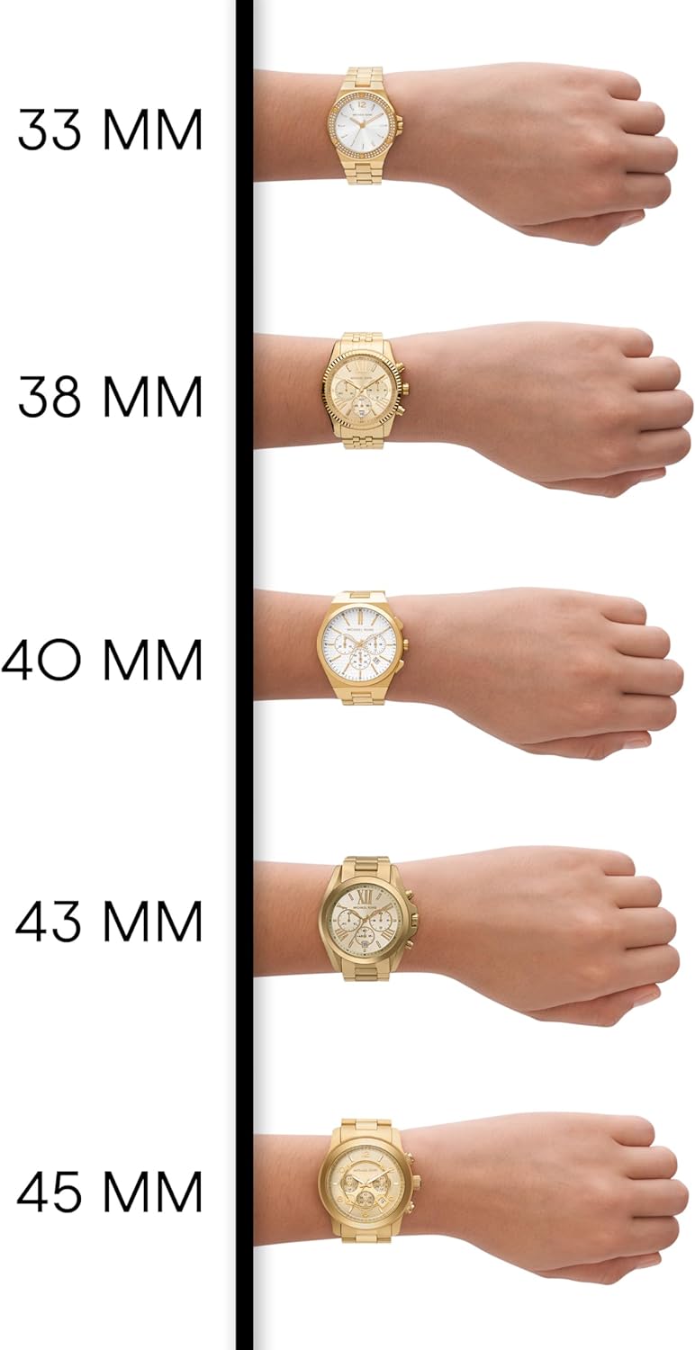 Shop Michael Kors Pyper Quartz Rose Gold Dial Rose Gold Steel Strap Watch For Women - MK1040 in USA