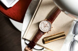 Shop Breitling Navitimer B01 Chronograph 41 White Dial Brown Leather Strap Watch for Men - RB0139211G1P1 in USA