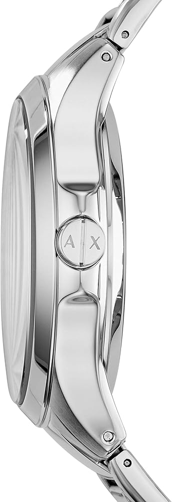 Armani Exchange Hampton Chronograph Blue Dial Silver Steel Strap Watch For Men - AX2178 Buy Now By Armani Exchange