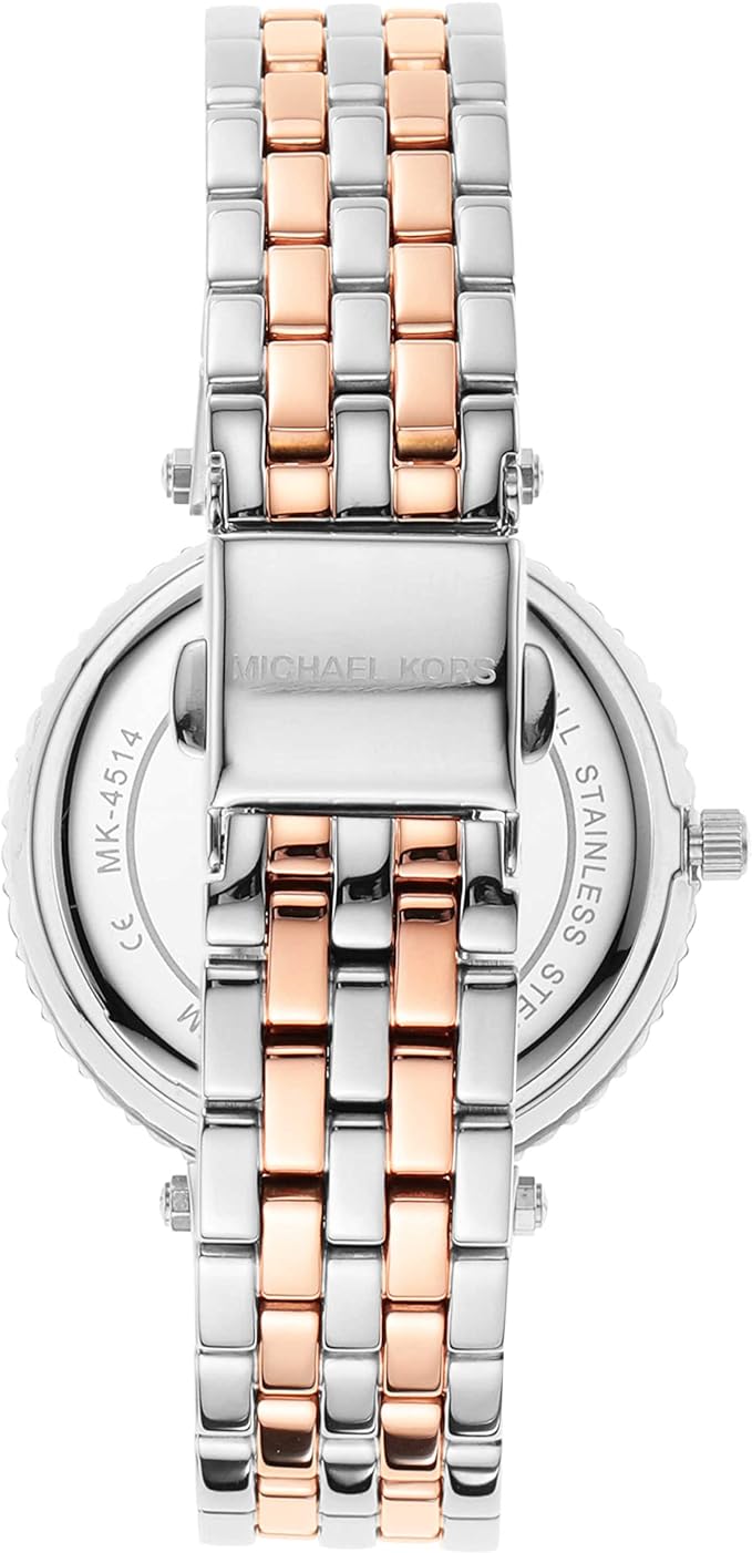 Michael Kors Darci Quartz Silver Dial Two Tone Steel Strap Watch For Women - MK4515 Buy Now By Michael Kors