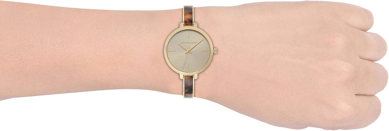 Michael Kors Jaryn Quartz Gold Dial Two Tone Steel Strap Watch for Women - MK4341 Buy Now By Michael Kors