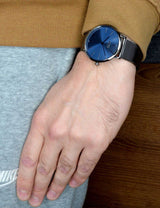 Hugo Boss Horizon Blue Dial Black Mesh Bracelet Watch for Men - 1513734 Buy Now By Hugo Boss