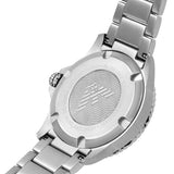 Emporio Armani Diver Quartz Blue Dial Silver Steel Strap Watch For Men - AR11339 Buy Now By Emporio Armani