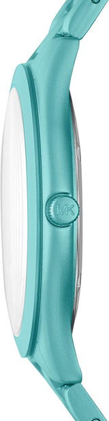 Michael Kors Slim Runway Blue Dial Blue Steel Strap Watch For Women - MK4525 Buy Now By Michael Kors