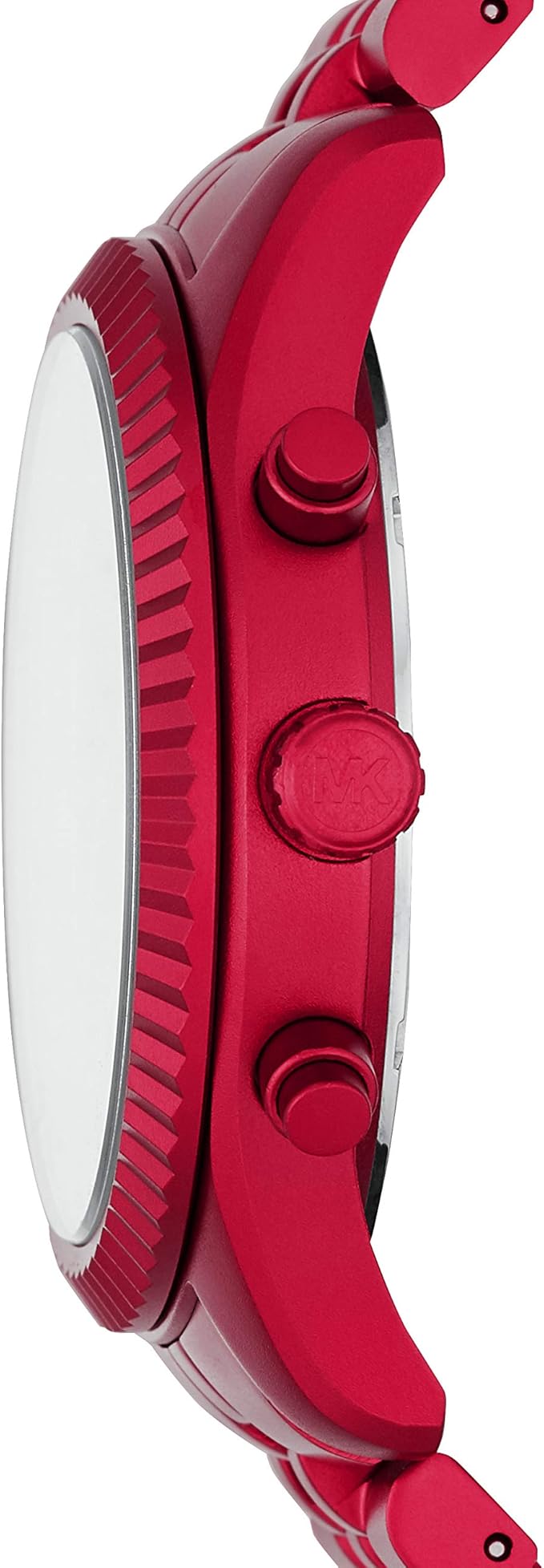 Michael Kors Lexington Chronograph Red Dial Red Steel Strap Watch For Men - MK8814 Buy Now By Michael Kors