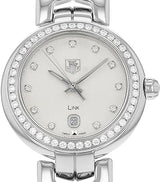 Tag Heuer Link Diamonds Silver Dial Silver Steel Strap Watch for Women - WAT1414.BA0954 Buy Now By Tag Heuer