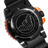 Emporio Armani Sportivo Quartz Black Dial Black Silicone Strap Watch For Men - AR5969 Buy Now By Emporio Armani