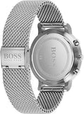 Hugo Boss Integrity Chronorgaph Grey Dial Silver Mesh Bracelet Watch for Men - 1513807