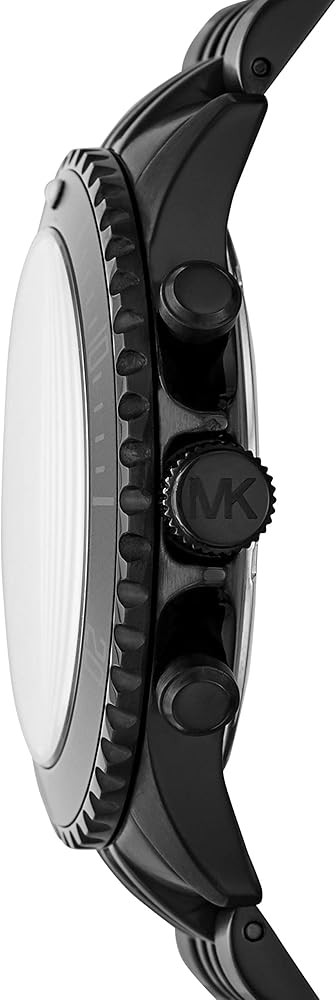 Michael Kors Bayville Chronograph Black Dial Black Steel Strap Watch For Men - MK8750 Buy Now By Michael Kors