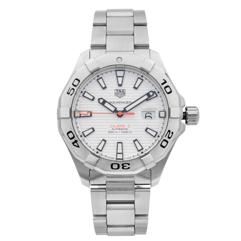 Tag Heuer Aquaracer White Dial Watch for Men - WAY2013.BA0927 Buy Now By Tag Heuer