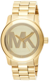 Michael Kors Runway Gold Dial Gold Steel Strap Watch for Women - MK5786 Buy Now By Michael Kors