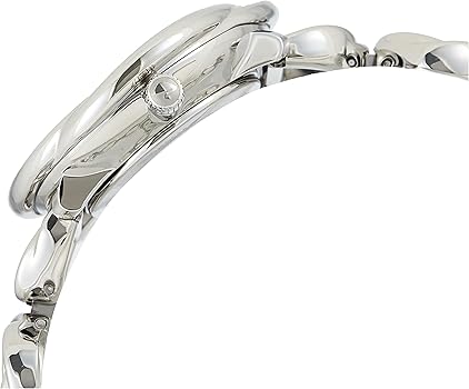 Shop Swarovski Crystal Flower Silver Dial Silver Steel Strap Watch for Women - 5547622 in USA
