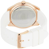 Guess G Twist White & Gold Dial White Silicone Strap Watch For Women - W0911L5 Buy Now By Guess