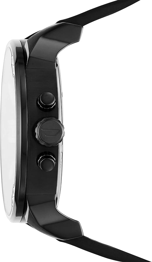 Diesel Mr. Daddy 2.0 Quartz Black Dial Black Nylon Strap Watch For Men - DZ7433 Buy Now By Diesel
