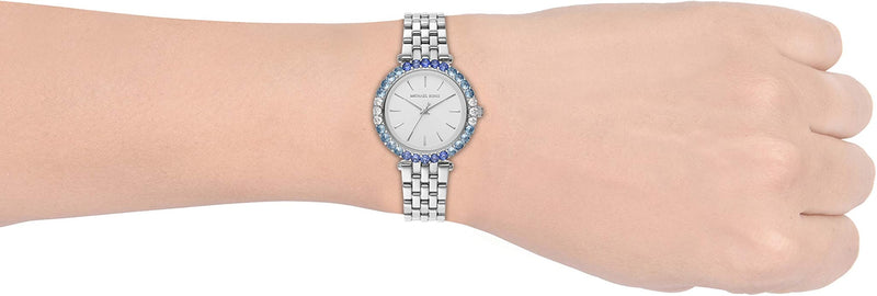 Michael Kors Darci Quartz White Dial Silver Steel Strap Watch For Women - MK4516 Buy Now By Michael Kors