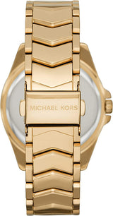 Michael Kors Whitney Three-Hand White Dial Gold Steel Strap Watch For Women - MK6693 Buy Now By Michael Kors