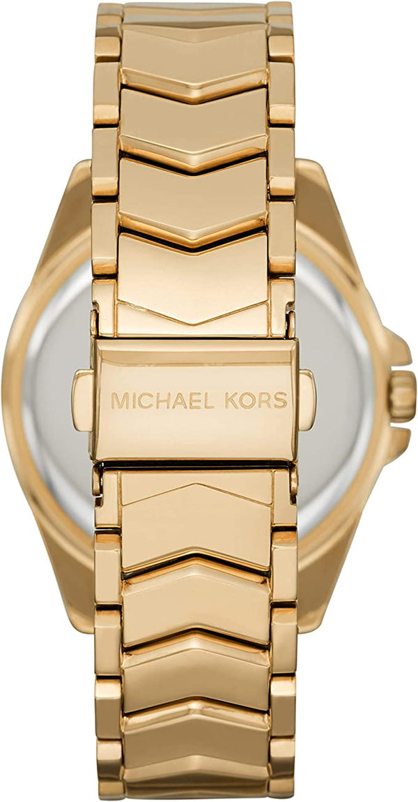Michael Kors Whitney Three-Hand White Dial Gold Steel Strap Watch For Women - MK6693 Buy Now By Michael Kors