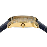Michael Kors Emery Quartz Diamond Silver Dial Blue Leather Strap Watch For Women - MK2982 Buy Now By Michael Kors