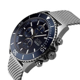 Shop Hugo Boss Ocean Edition Blue Dial Black Mesh Bracelet Watch for Men - 1513702 in USA