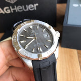 Tag Heuer Aquaracer Caliber 5 Automatic Black Dial Black Rubber Strap Watch for Men - WAY2113.FT8021 Buy Now By Tag Heuer