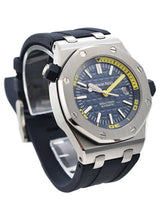 Audemars Piguet Royal Oak Offshore Diver Blue Dial Blue Rubber Strap Watch for Men - 15710ST.OO.A027CA.01