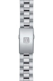 Tissot PR 100 Sport Chic Chronograph Diamonds Mother of Pearl Dial Silver Steel Strap Watch for Women - T101.917.11.116.00