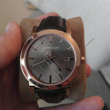 Burberry The City Brown Dial Brown Leather Strap Watch for Men - BU9013 Buy Now By Burberry
