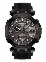 Tissot T Race Chronograph Anthracite Black Dial Black Silicone Strap Watch For Men - T115.417.37.061.03 Buy Now By Tissot