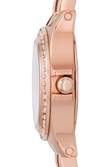 Marc Jacobs Henry Rose Gold Dial Rose Gold Steel Strap Watch for Women - MBM3278 Buy Now By Marc Jacobs