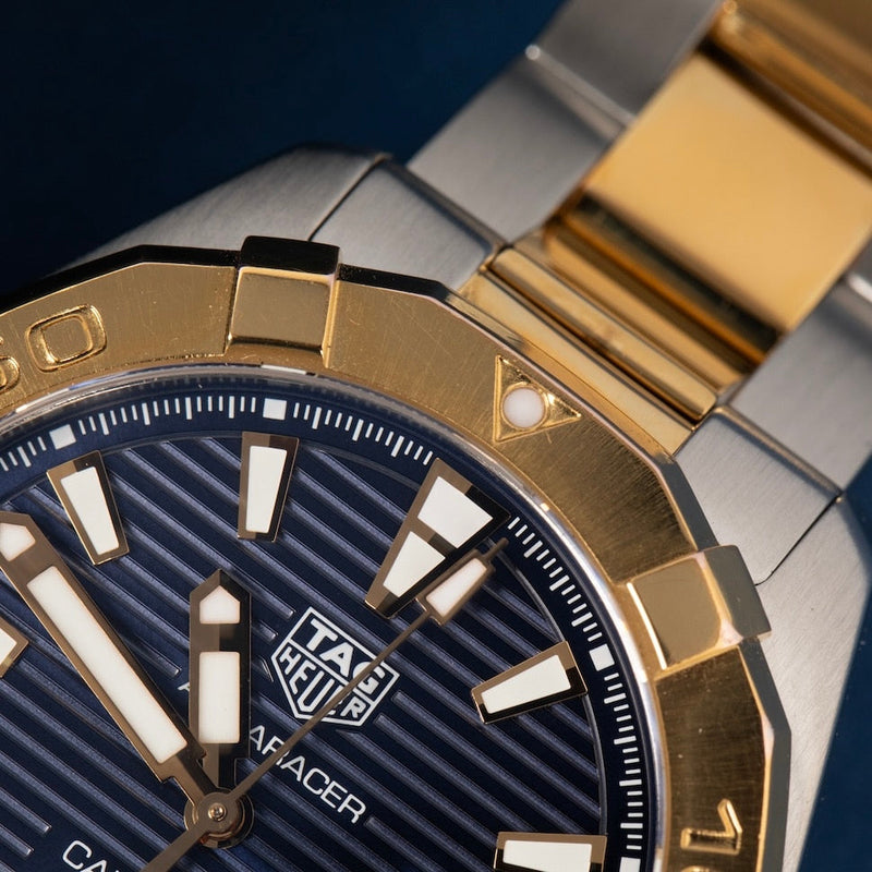 Tag Heuer Aquaracer Calibre 5 Blue Dial Two Tone Steel Strap Watch for Women - WBD2120.BB0930 Buy Now By Tag Heuer