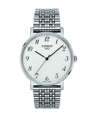Tissot Everytime Desire Medium Silver Dial Silver Mesh Bracelet Watch For Men - T109.410.11.032.00